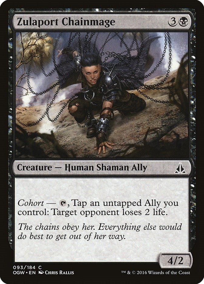 Image for Zulaport Chainmage (93) (Oath of the Gatewatch) - Magic: The Gathering