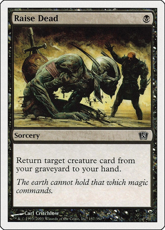 Image for Raise Dead (157) (8th Edition) (8ED) - Magic: The Gathering