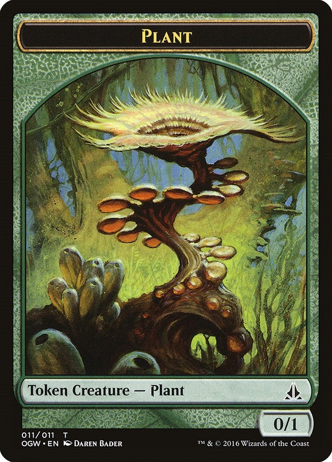 Image for Plant Token (11) (Oath of the Gatewatch) - Magic: The Gathering