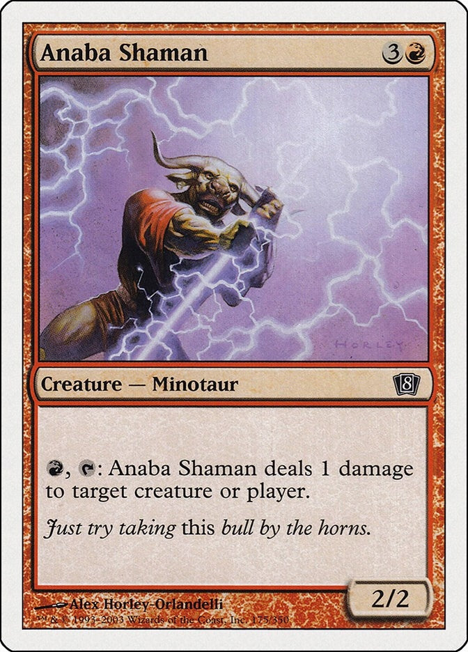 Image for Anaba Shaman (175) (8th Edition) (8ED) - Magic: The Gathering