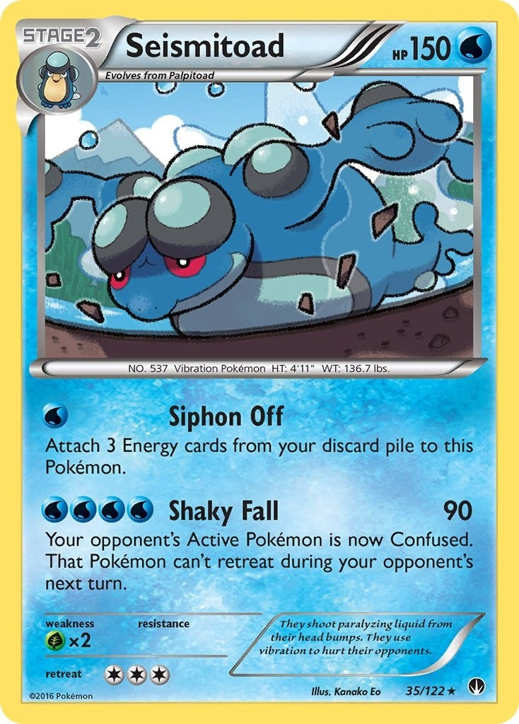 Seismitoad (35/122) (XY - BREAKpoint)