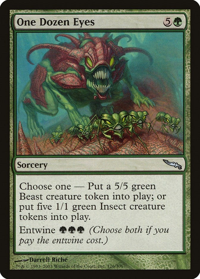 Image for One Dozen Eyes (126) (Mirrodin) - Magic: The Gathering