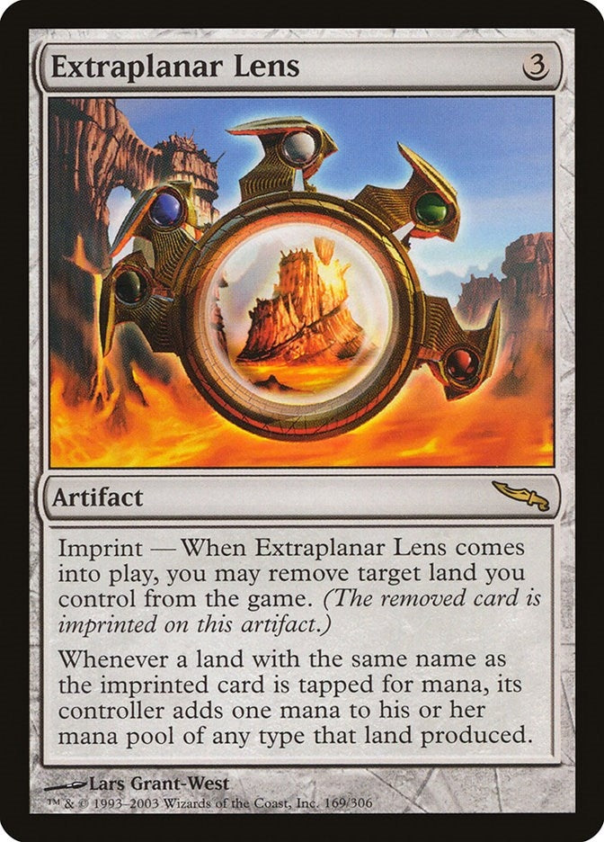 Image for Extraplanar Lens (169) (Mirrodin) - Magic: The Gathering