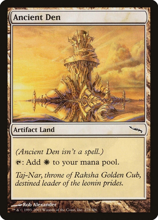 Image for Ancient Den (278) (Mirrodin) - Magic: The Gathering