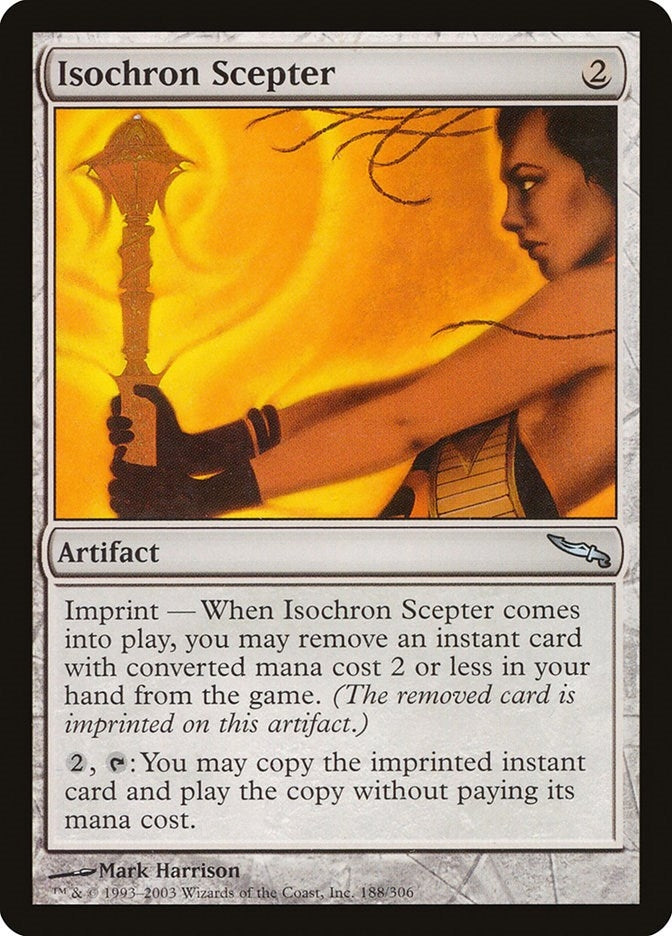 Image for Isochron Scepter (188) (Mirrodin) - Magic: The Gathering