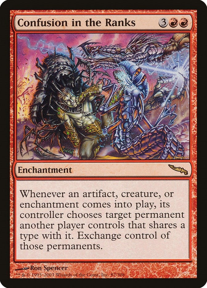 Image for Confusion in the Ranks (87) (Mirrodin) - Magic: The Gathering