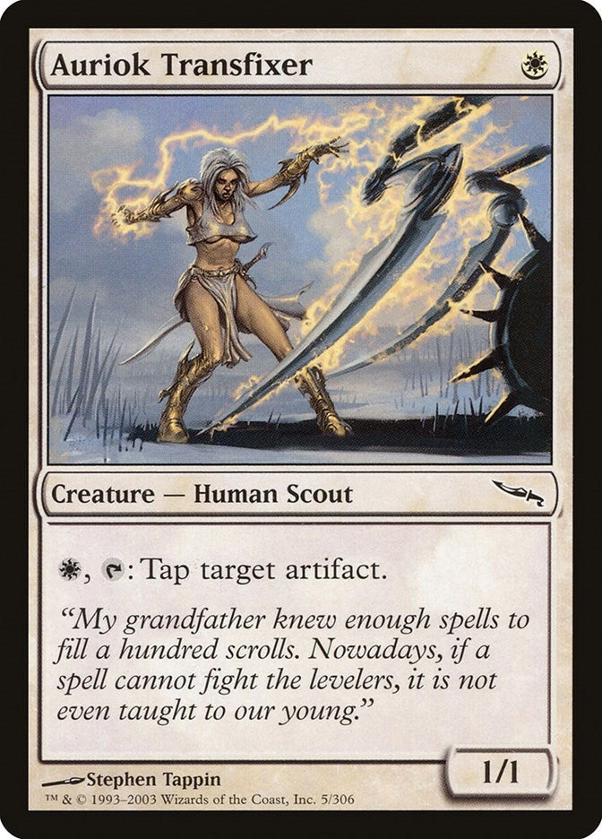 Image for Auriok Transfixer (5) (Mirrodin) - Magic: The Gathering