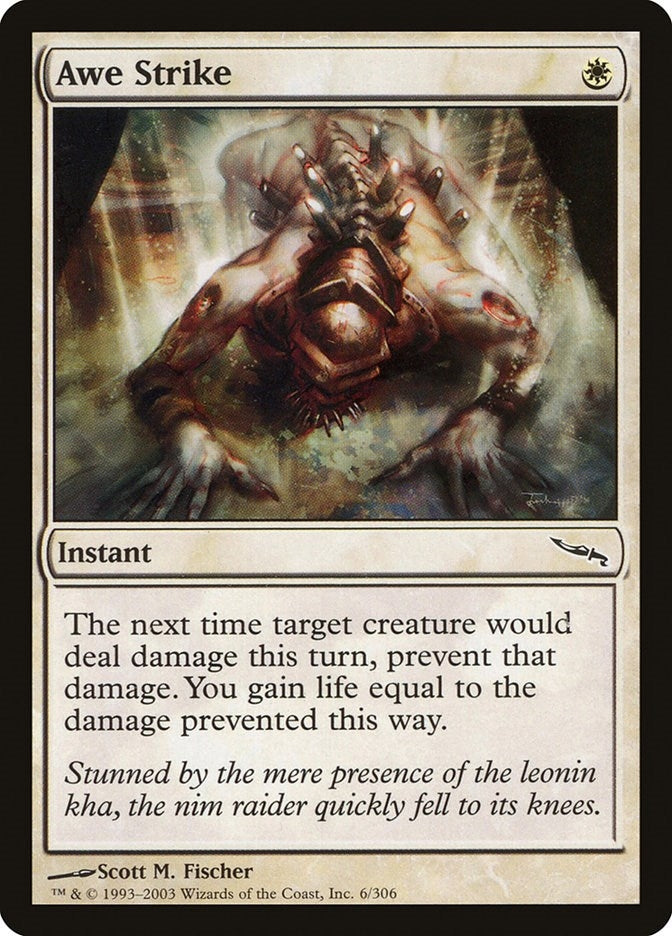Awe Strike (6) (Mirrodin)