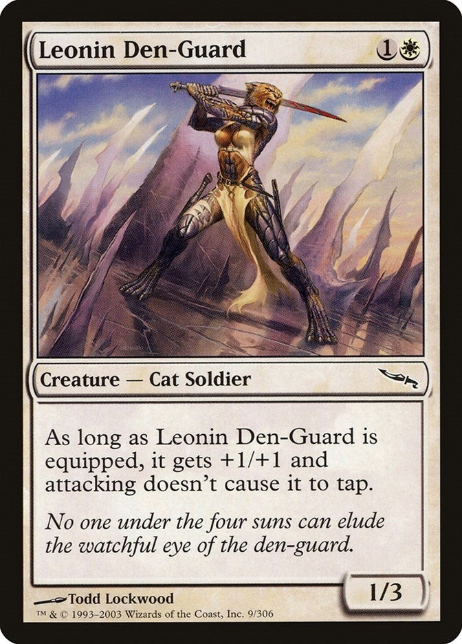 Leonin Den-Guard (9) (Mirrodin)