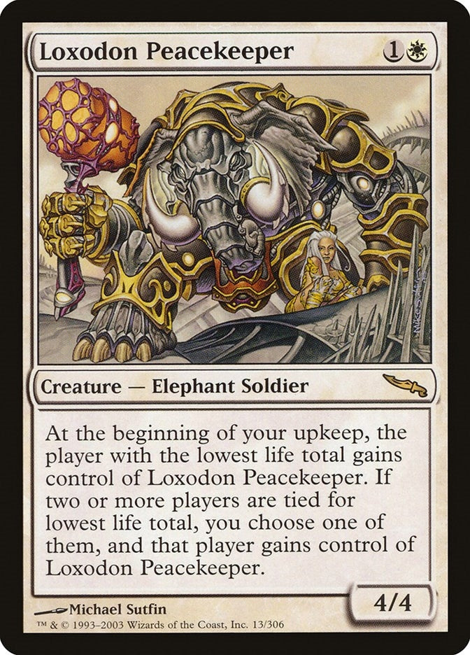 Image for Loxodon Peacekeeper (13) (Mirrodin) - Magic: The Gathering