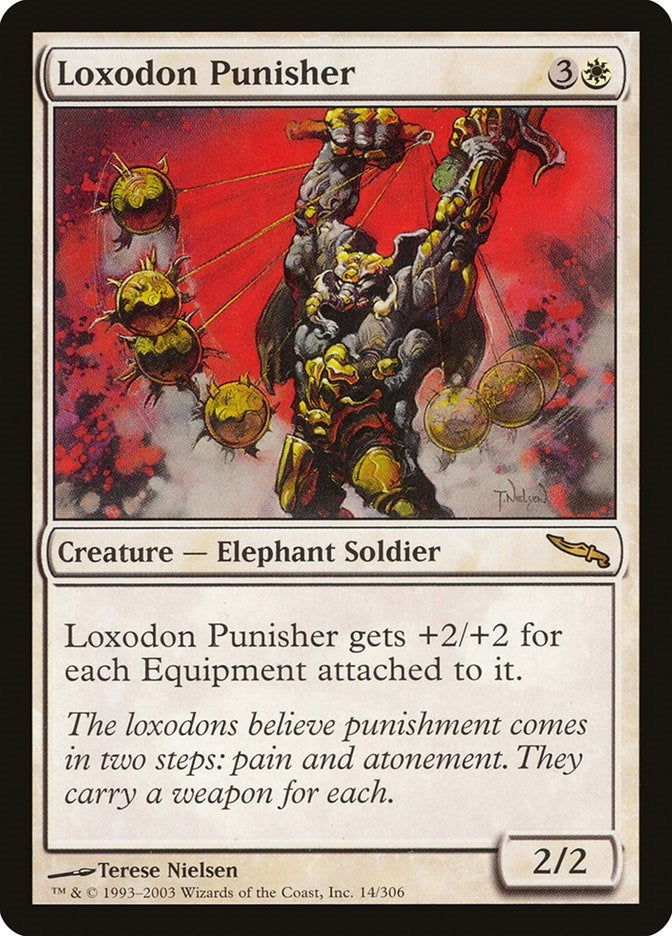 Image for Loxodon Punisher (14) (Mirrodin) - Magic: The Gathering