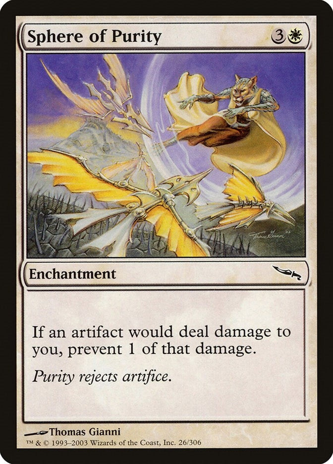 Image for Sphere of Purity (26) (Mirrodin) - Magic: The Gathering