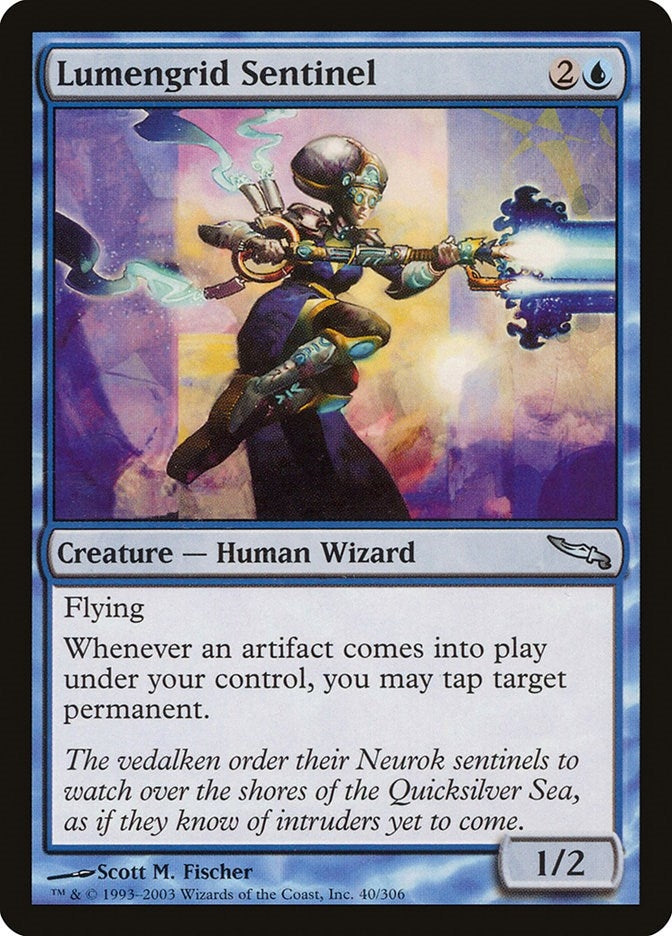 Lumengrid Sentinel (40) (Mirrodin)