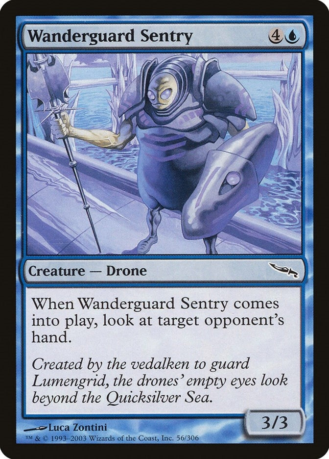 Image for Wanderguard Sentry (56) (Mirrodin) - Magic: The Gathering