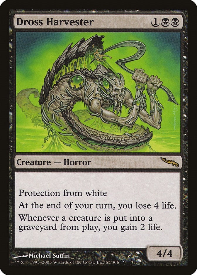 Image for Dross Harvester (63) (Mirrodin) - Magic: The Gathering