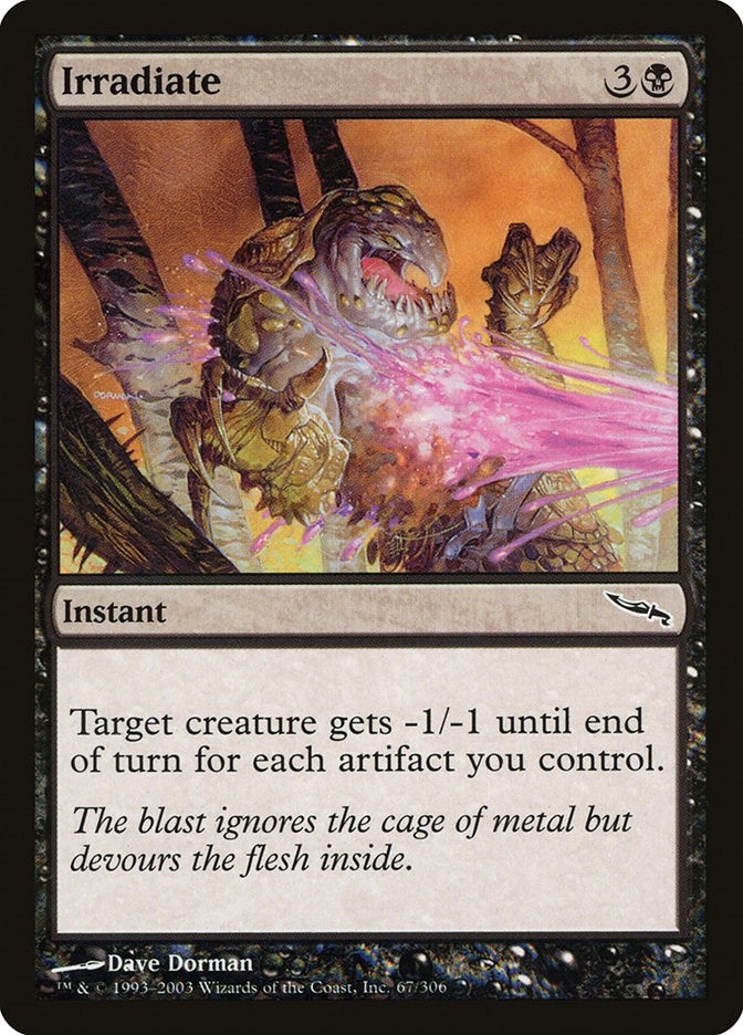 Image for Irradiate (67) (Mirrodin) - Magic: The Gathering