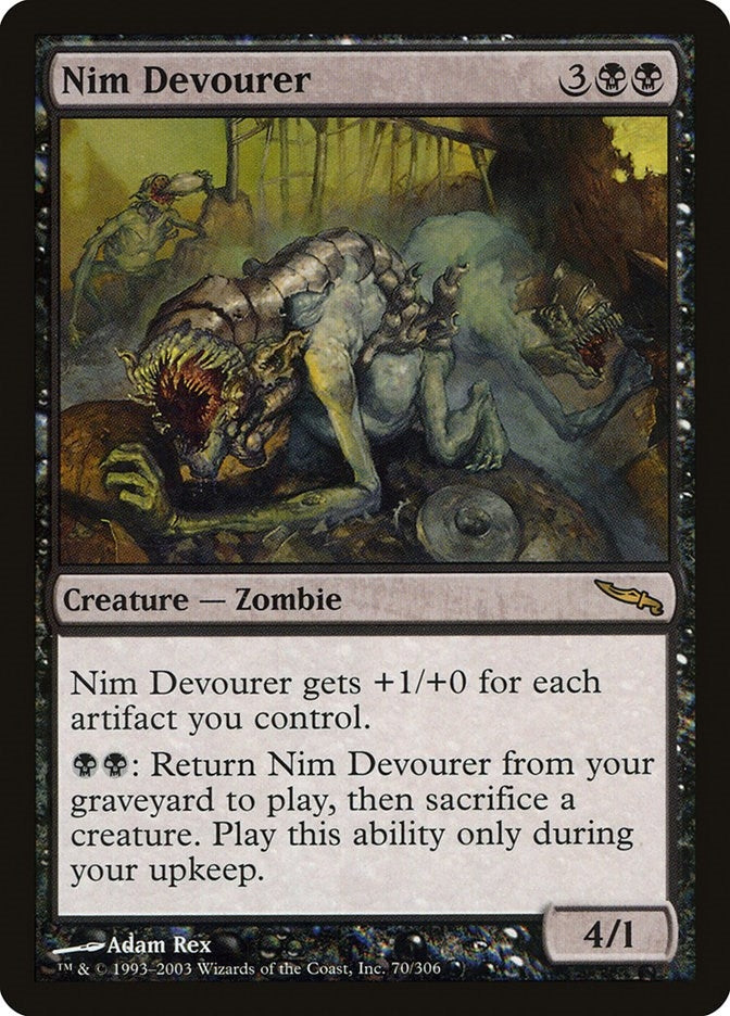 Image for Nim Devourer (70) (Mirrodin) - Magic: The Gathering