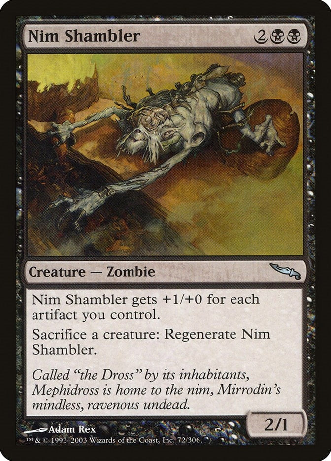 Image for Nim Shambler (72) (Mirrodin) - Magic: The Gathering