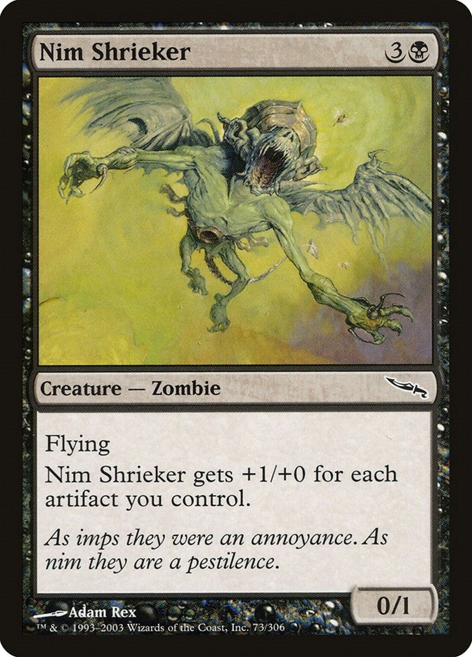Image for Nim Shrieker (73) (Mirrodin) - Magic: The Gathering
