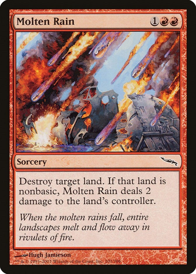 Image for Molten Rain (101) (Mirrodin) - Magic: The Gathering