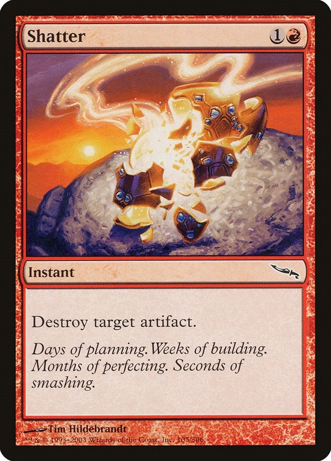 Image for Shatter (105) (Mirrodin) - Magic: The Gathering