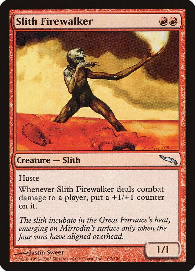 Image for Slith Firewalker (107) (Mirrodin) - Magic: The Gathering