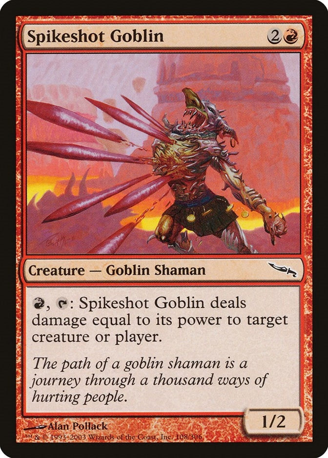 Image for Spikeshot Goblin (108) (Mirrodin) - Magic: The Gathering