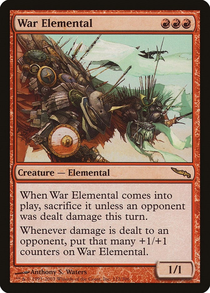 Image for War Elemental (112) (Mirrodin) - Magic: The Gathering