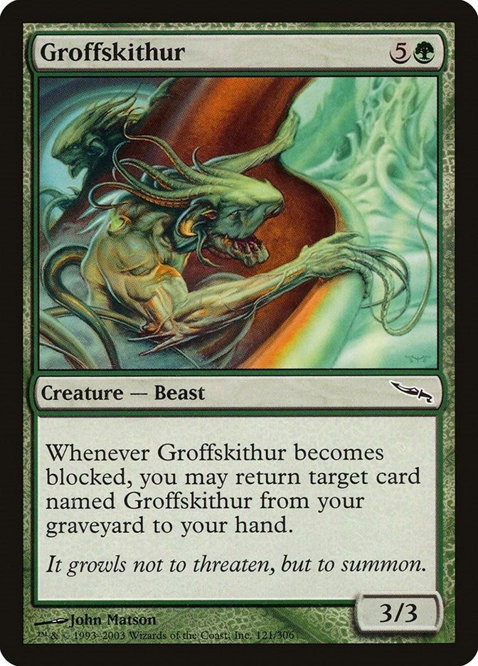 Image for Groffskithur (121) (Mirrodin) - Magic: The Gathering
