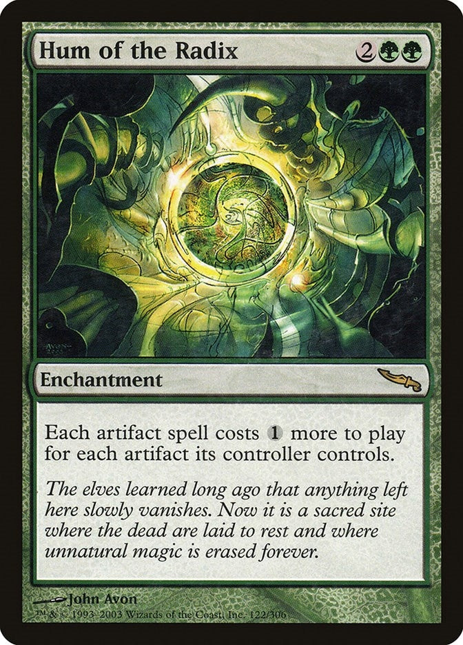 Image for Hum of the Radix (122) (Mirrodin) - Magic: The Gathering