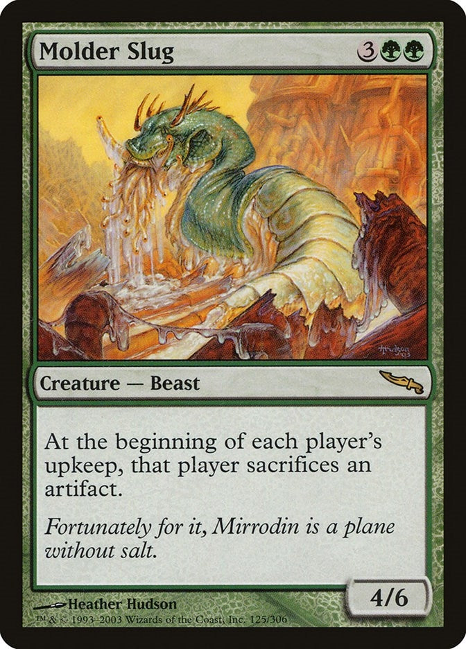 Image for Molder Slug (125) (Mirrodin) - Magic: The Gathering