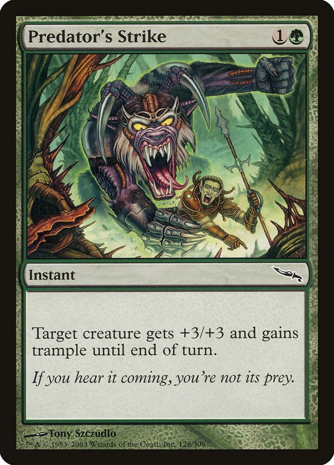 Image for Predator's Strike (128) (Mirrodin) - Magic: The Gathering