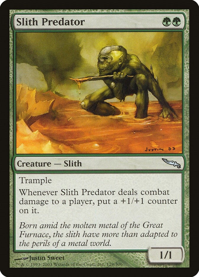 Image for Slith Predator (129) (Mirrodin) - Magic: The Gathering