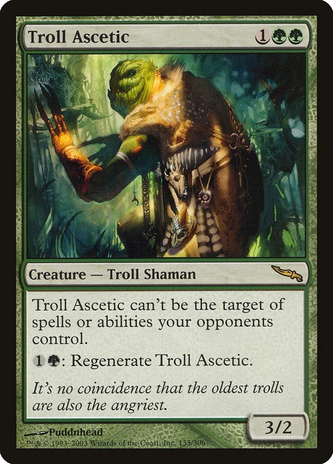 Image for Troll Ascetic (135) (Mirrodin) - Magic: The Gathering