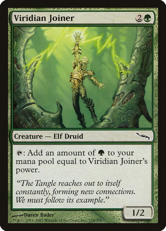 Image for Viridian Joiner (138) (Mirrodin) - Magic: The Gathering
