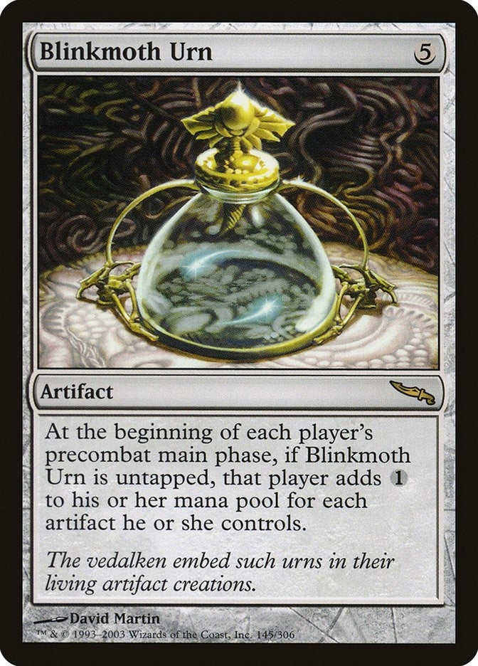 Image for Blinkmoth Urn (145) (Mirrodin) - Magic: The Gathering