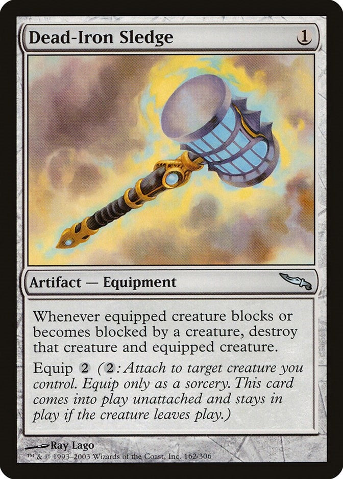 Image for Dead-Iron Sledge (162) (Mirrodin) - Magic: The Gathering