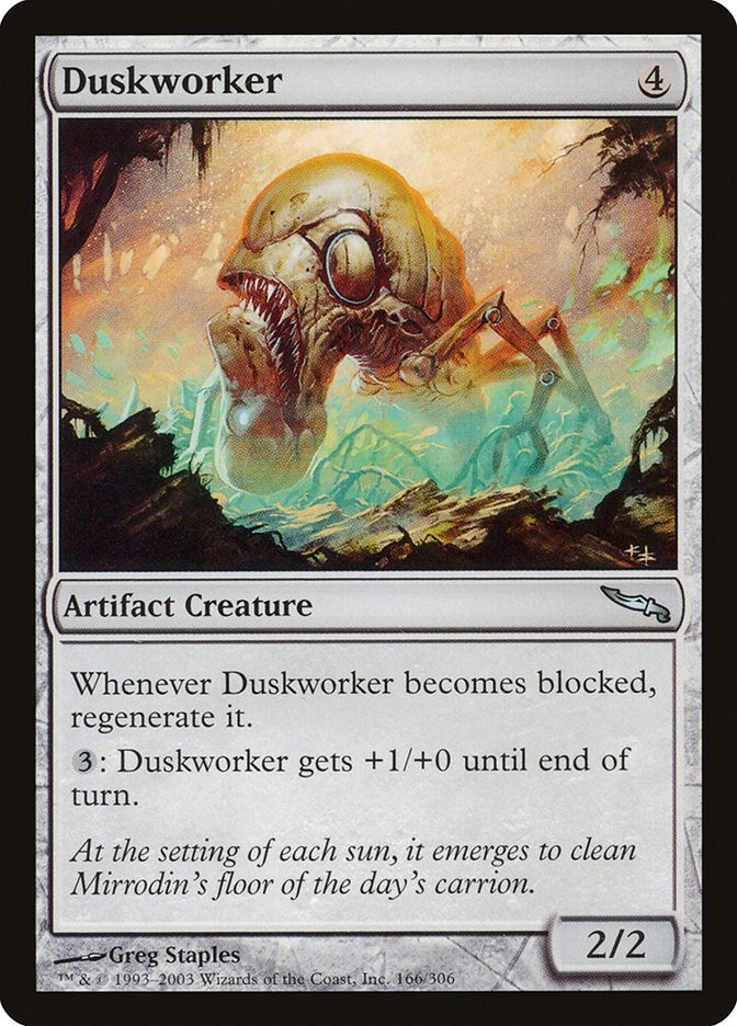 Image for Duskworker (166) (Mirrodin) - Magic: The Gathering