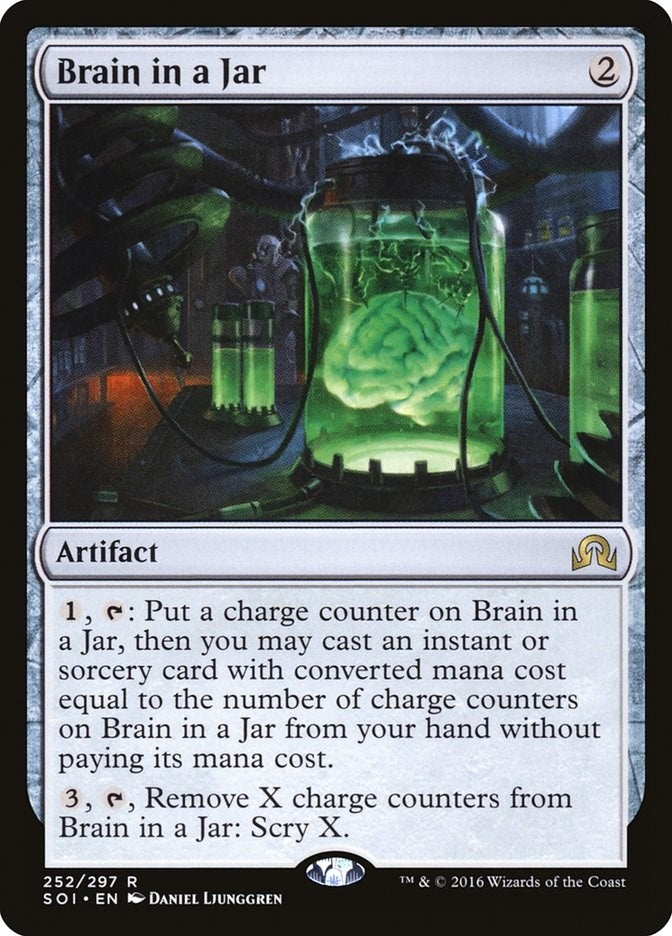 Image for Brain in a Jar (252) (Shadows over Innistrad) - Magic: The Gathering