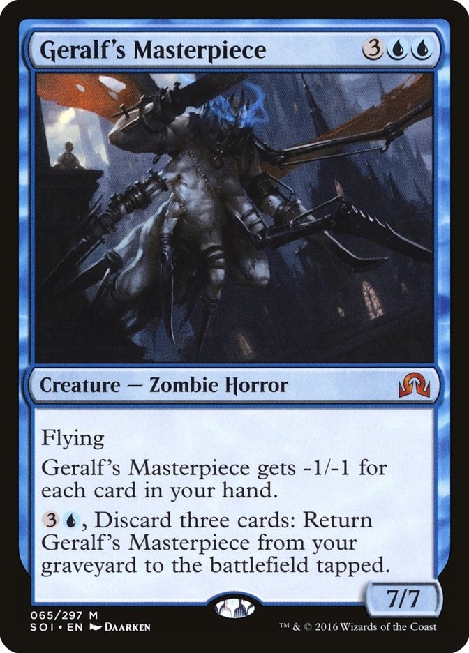 Image for Geralf's Masterpiece (65) (Shadows over Innistrad) - Magic: The Gathering