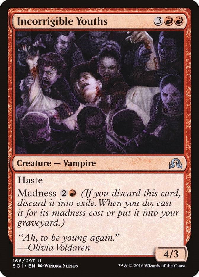 Image for Incorrigible Youths (166) (Shadows over Innistrad) - Magic: The Gathering
