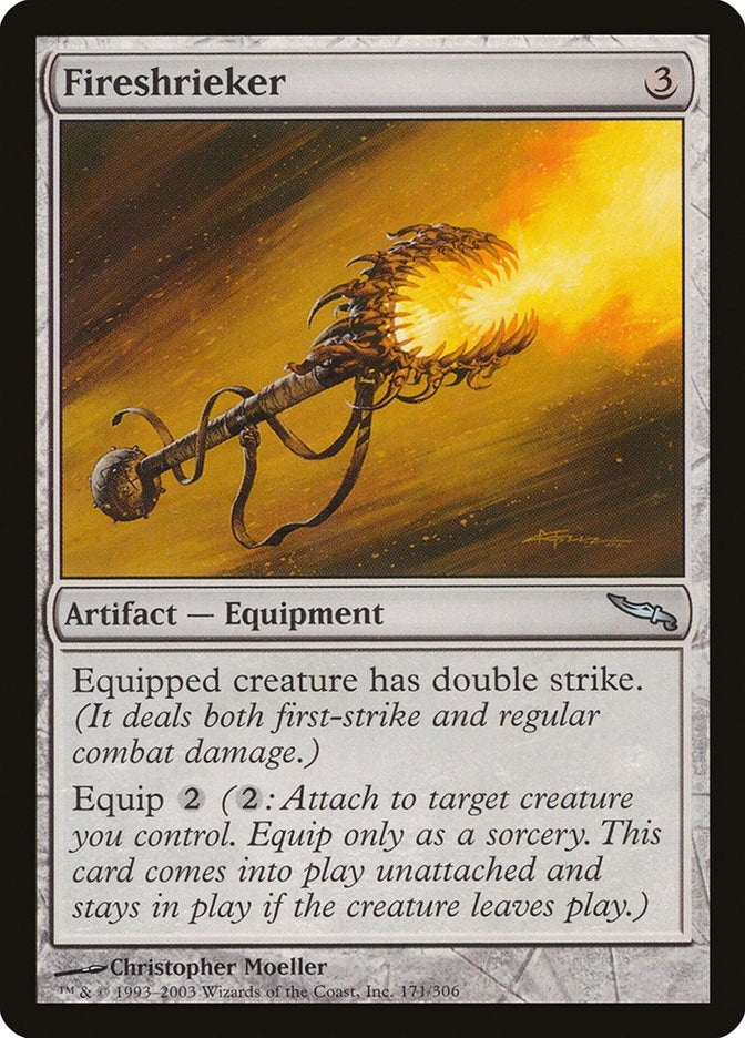 Image for Fireshrieker (171) (Mirrodin) - Magic: The Gathering