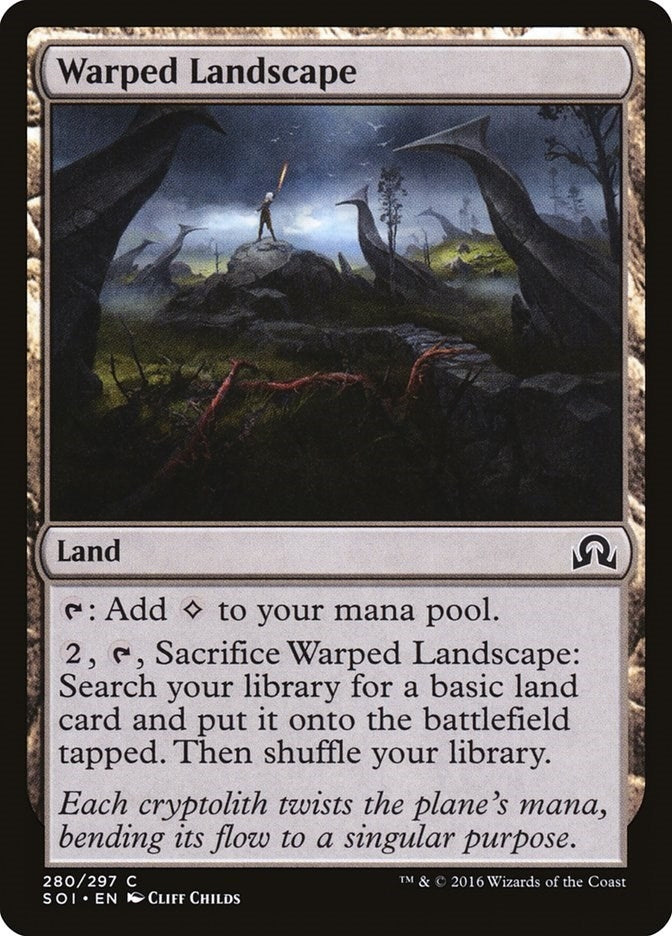 Image for Warped Landscape (280) (Shadows over Innistrad) - Magic: The Gathering