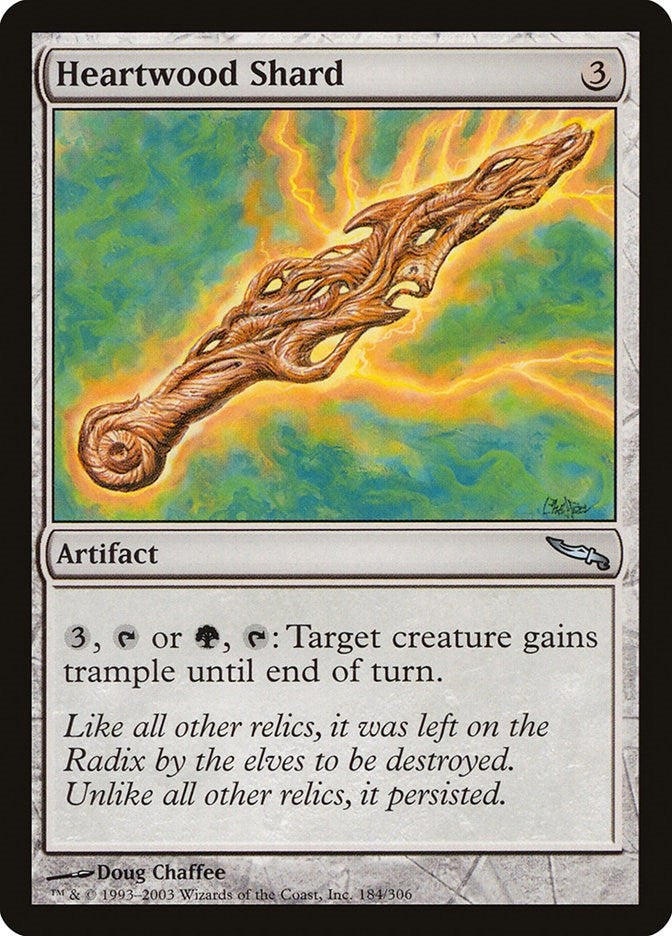 Image for Heartwood Shard (184) (Mirrodin) - Magic: The Gathering
