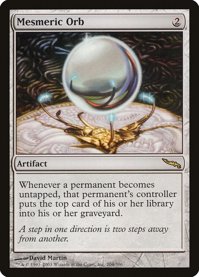 Image for Mesmeric Orb (204) (Mirrodin) - Magic: The Gathering