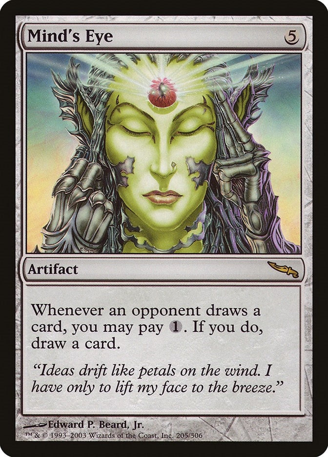 Image for Mind's Eye (205) (Mirrodin) - Magic: The Gathering
