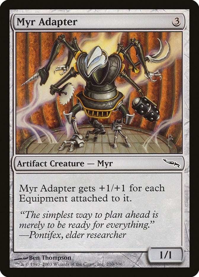 Image for Myr Adapter (210) (Mirrodin) - Magic: The Gathering