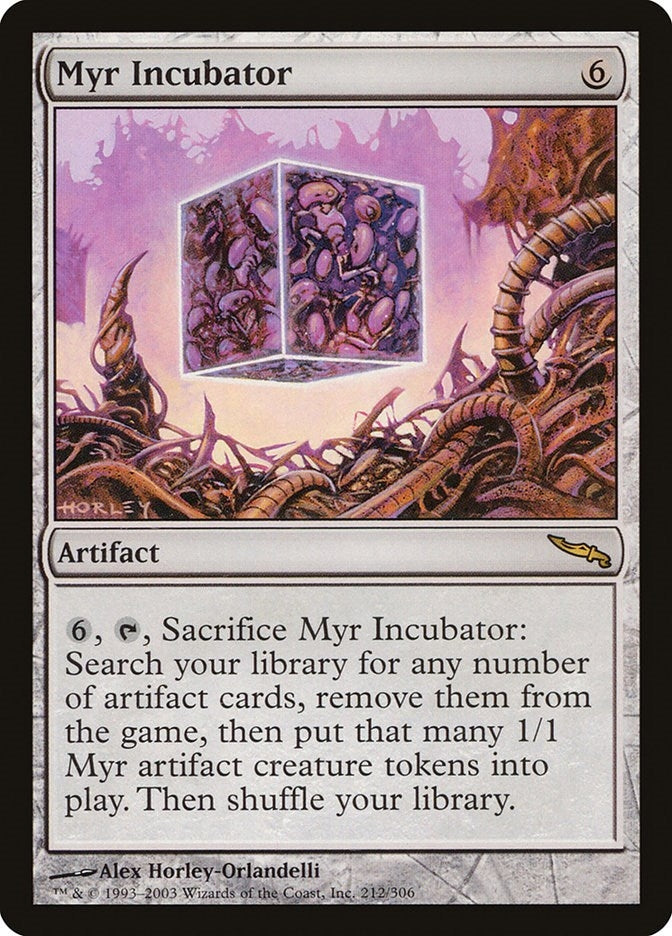 Image for Myr Incubator (212) (Mirrodin) - Magic: The Gathering