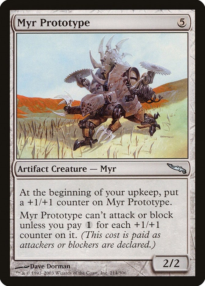 Image for Myr Prototype (214) (Mirrodin) - Magic: The Gathering