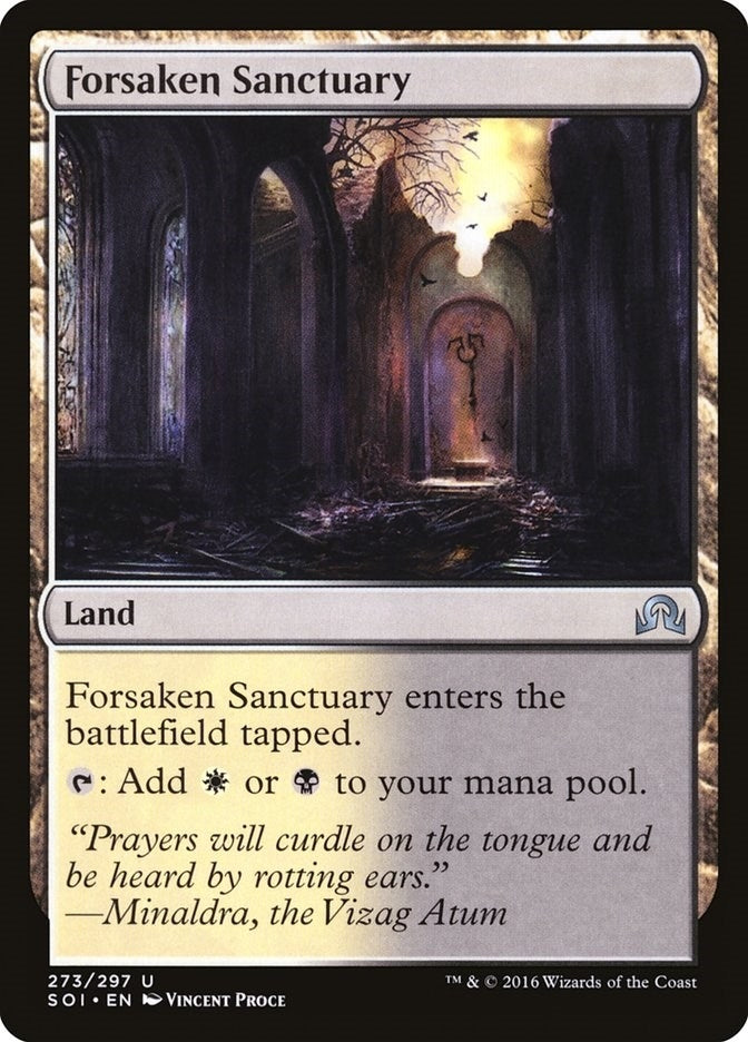 Image for Forsaken Sanctuary (273) (Shadows over Innistrad) - Magic: The Gathering